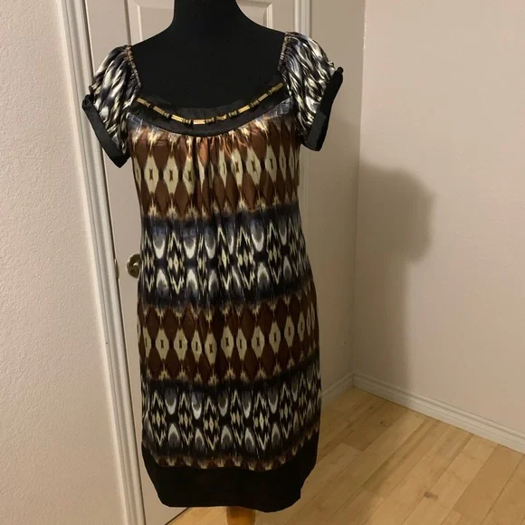 Signature by Robbie Bee Dresses | Signature by Robbie Bee Dress | Color: Black/Brown | Size: 12 | Gypsydreams321'S Closet